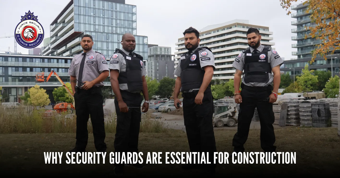 Why Security Guards Are Essential for Construction